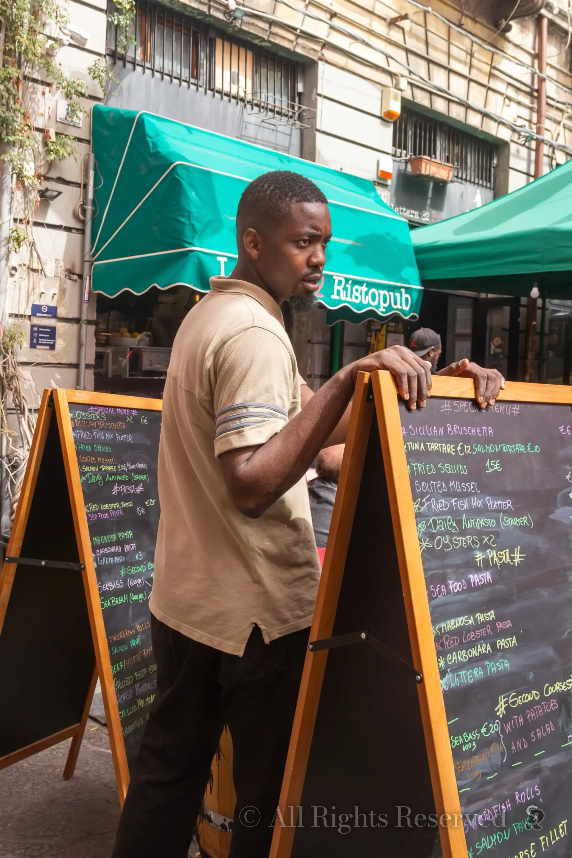 People in Catania, Sicily