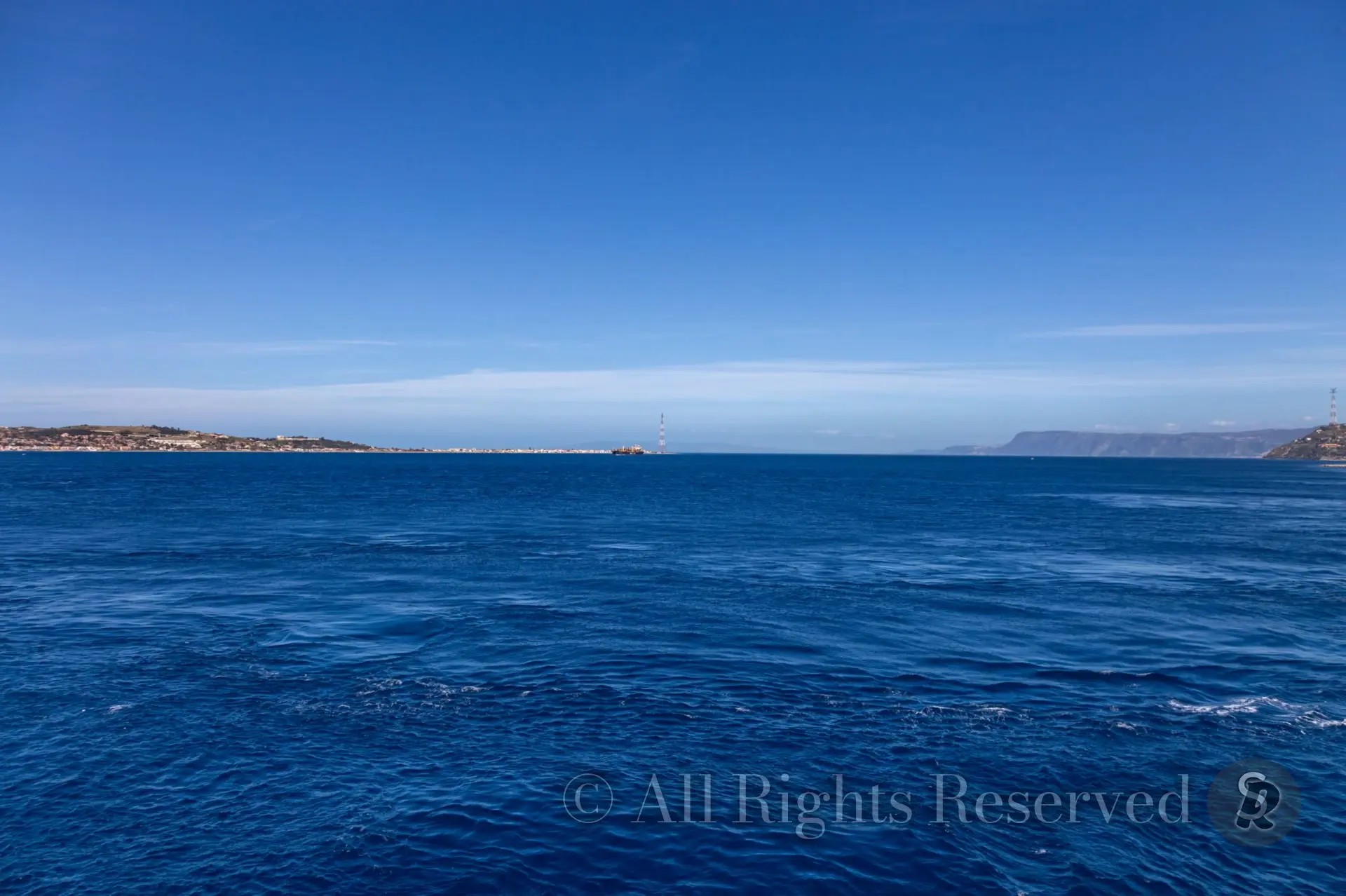 Stretto di Messina. Viste dal traghetto