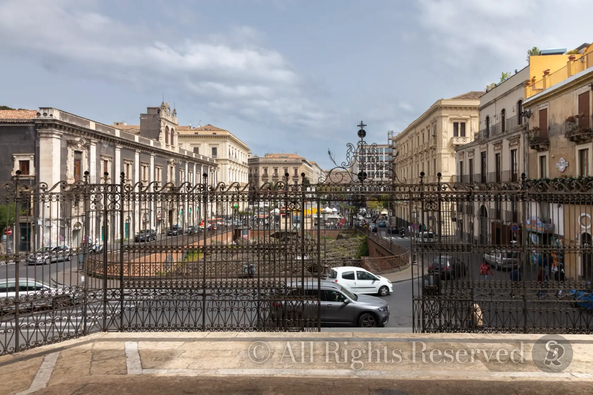 Sicilia, Catania, piazza Stesicoro