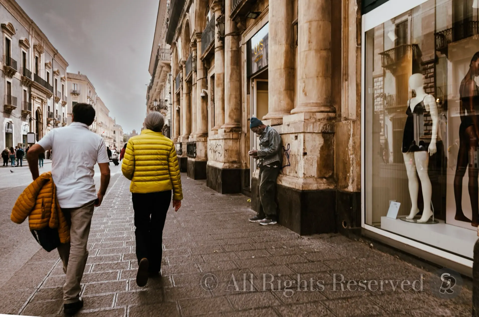 Sicilia, Catania, passeggiata in via Etnea