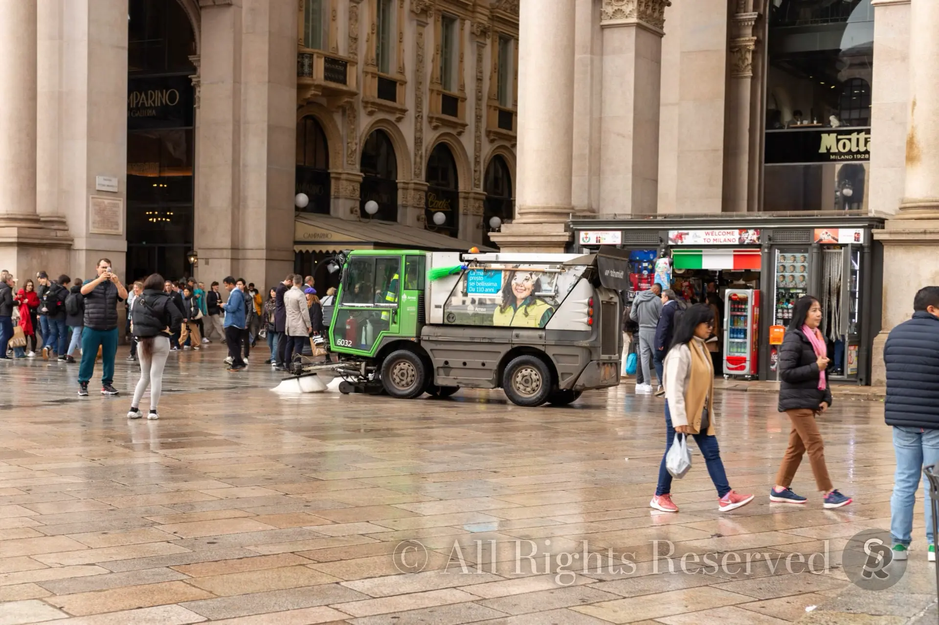 Milan, Italy. Piazza del Duomo