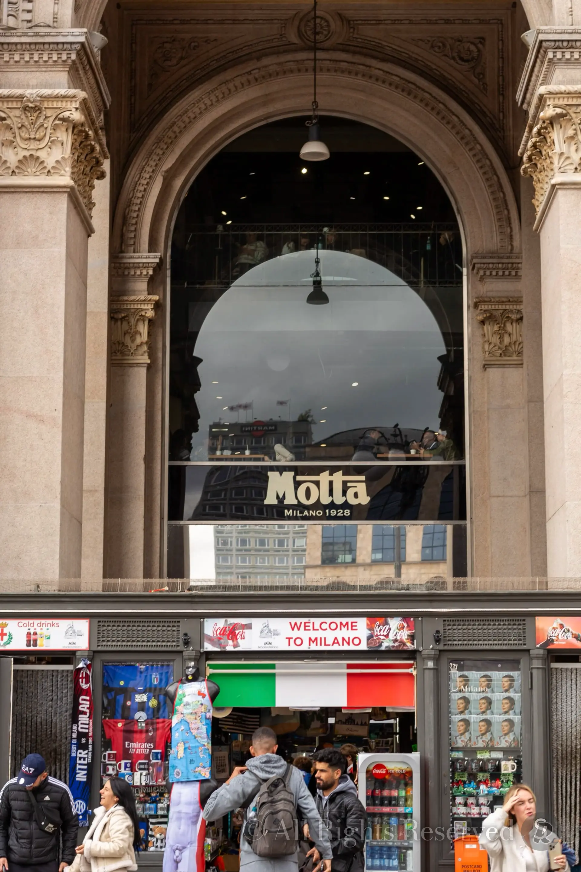 Milan, Italy. Piazza del Duomo