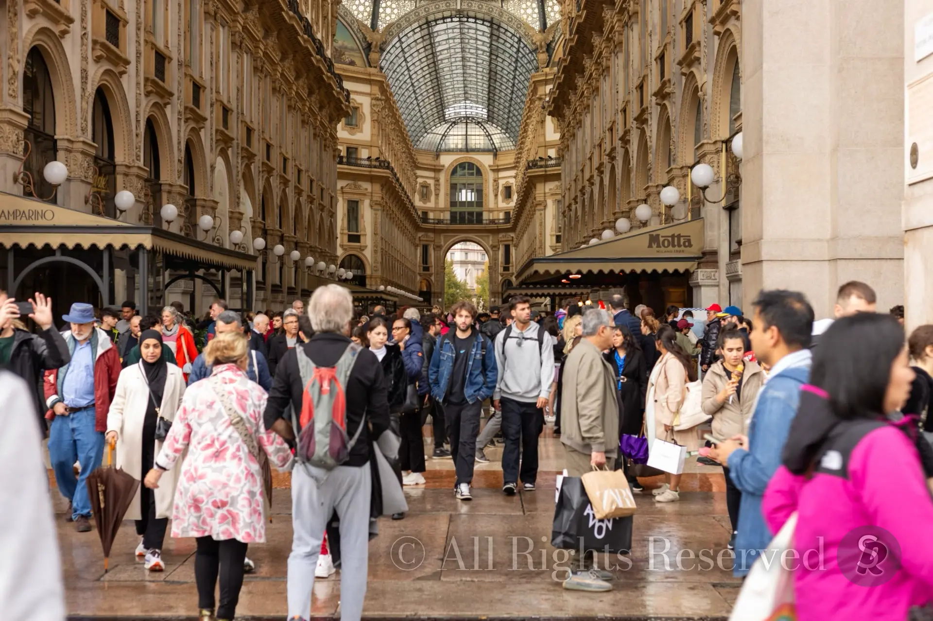 Milan, Italy. Piazza del Duomo
