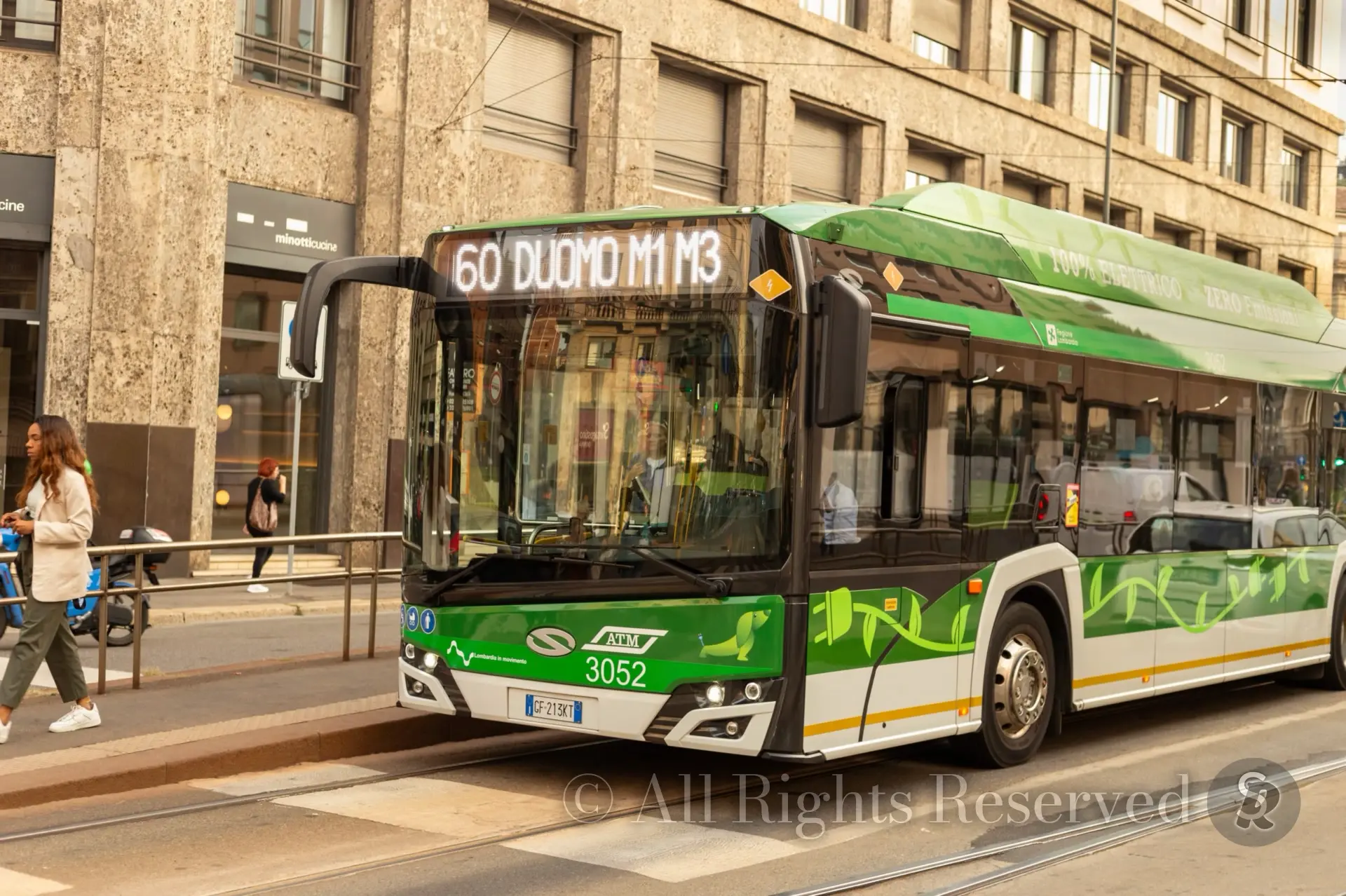 Milan, Italy. Via Larga