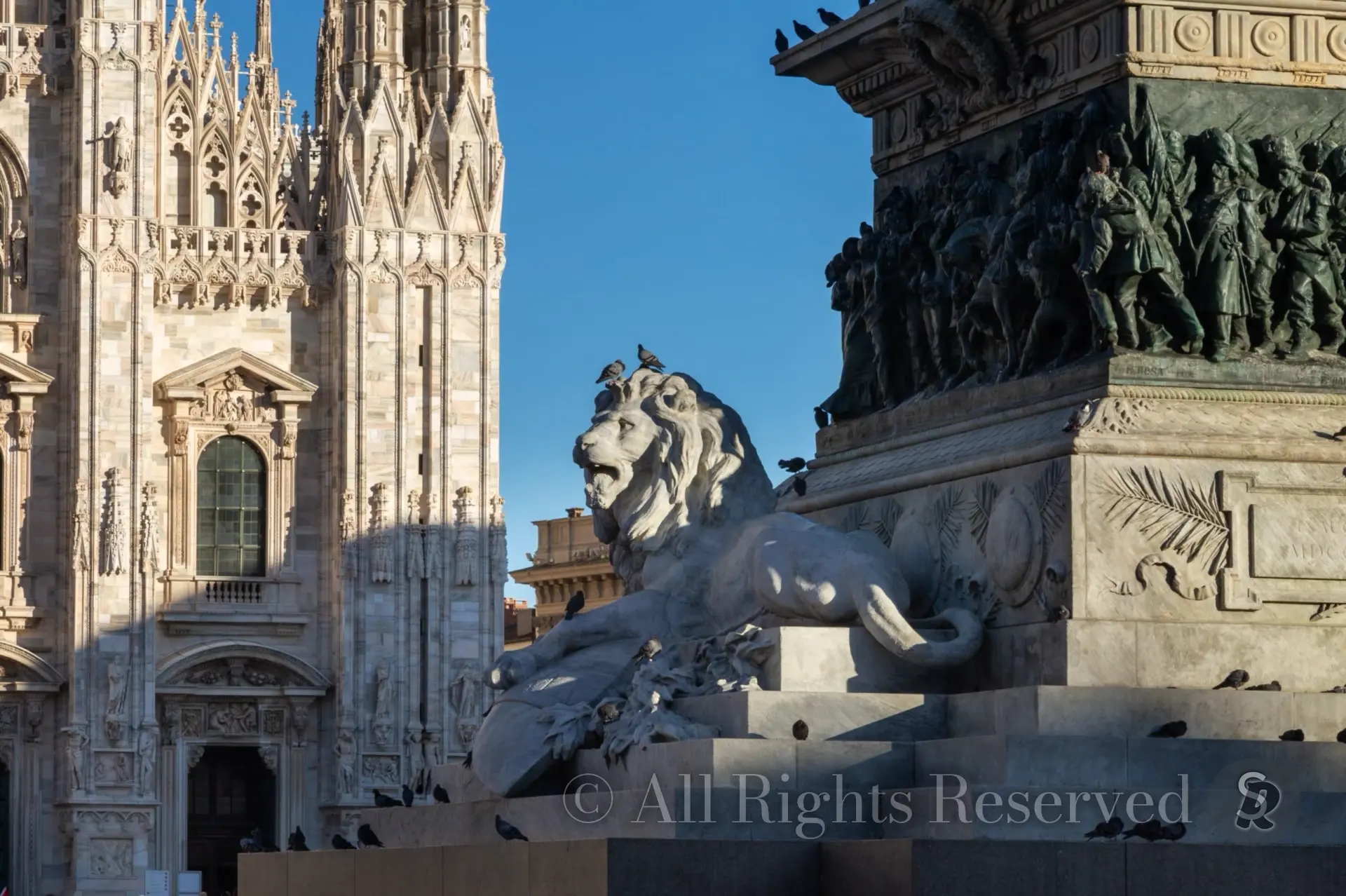 Milan, Italy. Piazza del Duomo