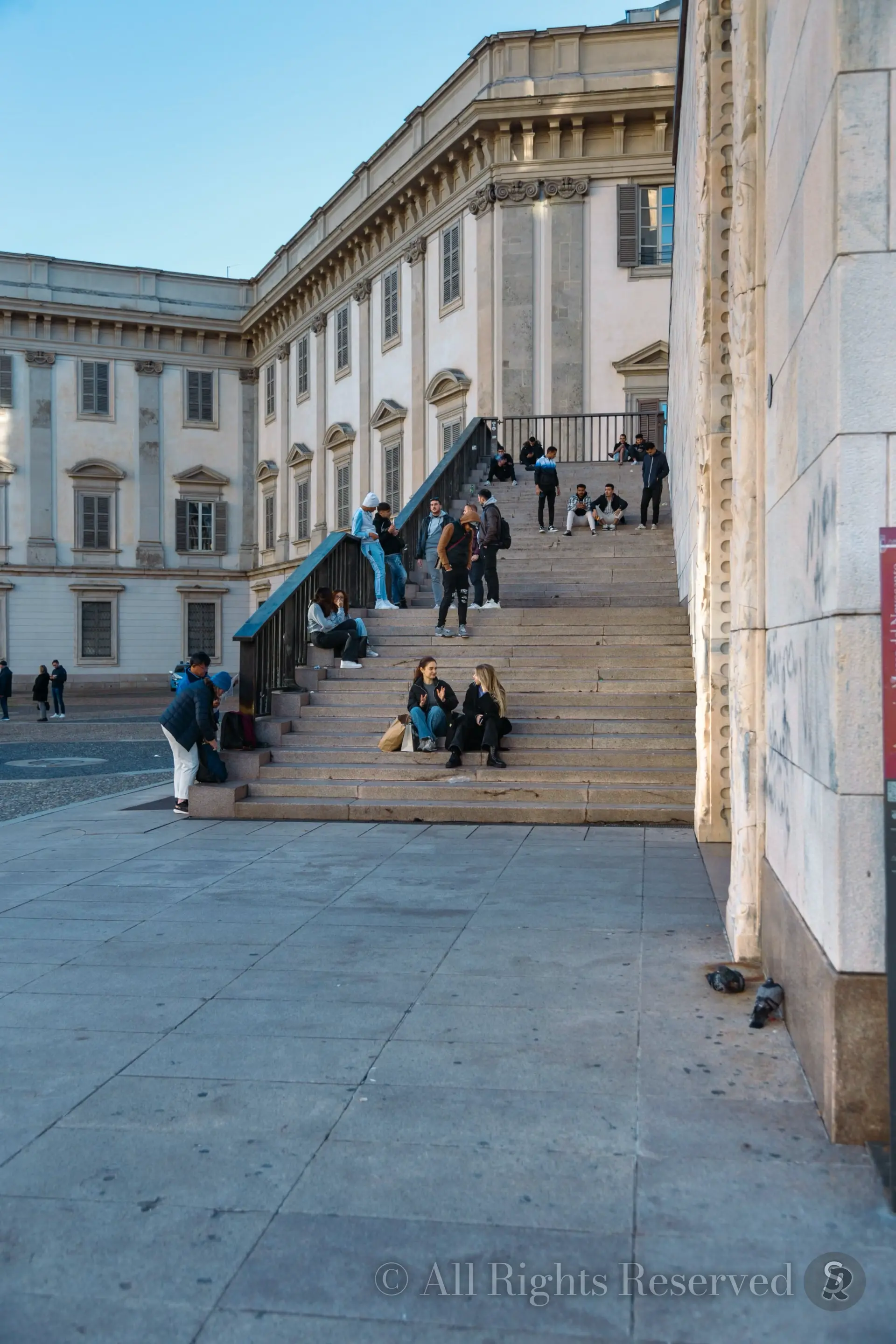 Milan, Italy. Piazza del Duomo
