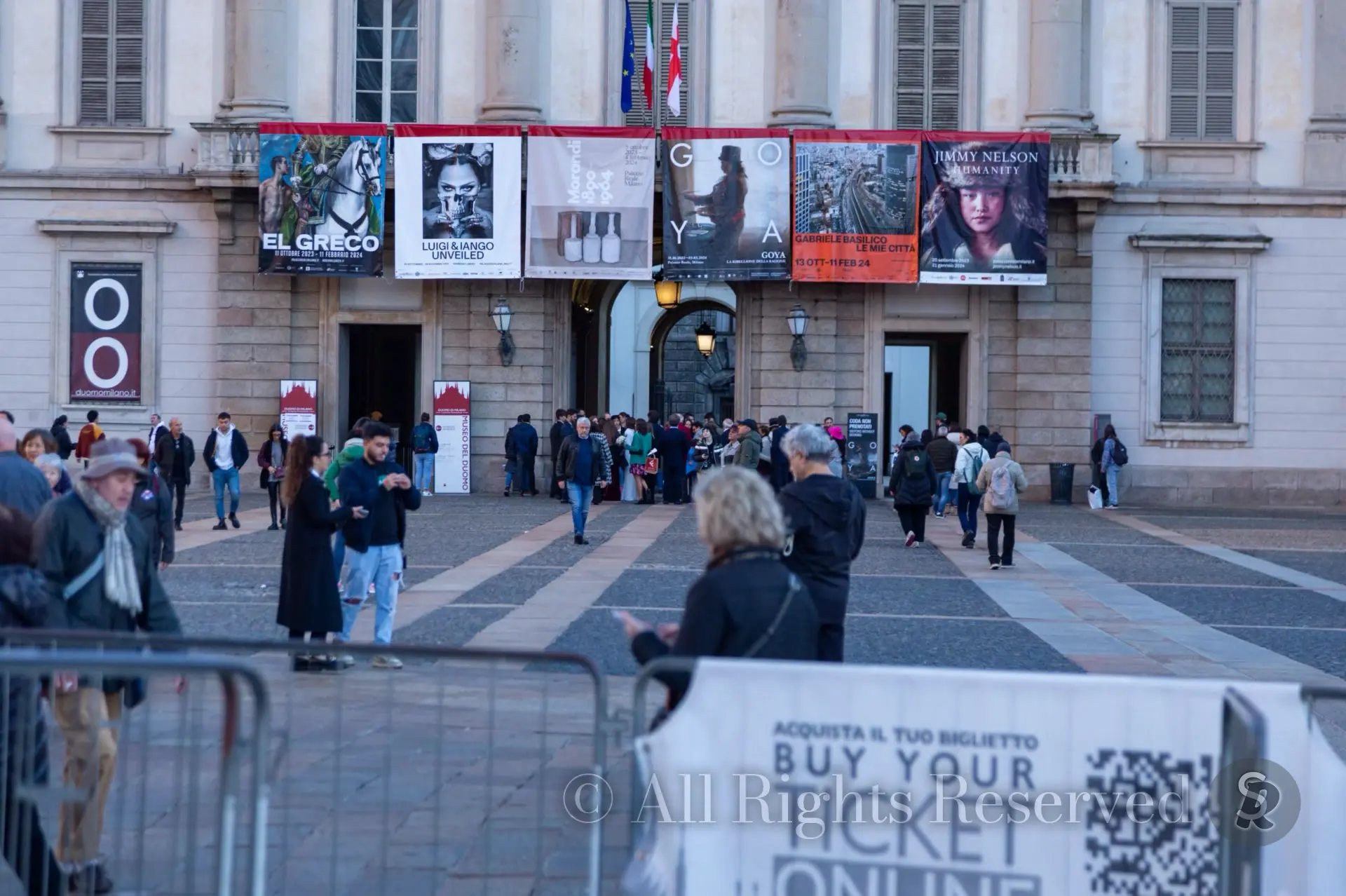 Milan, Italy. Piazza del Duomo