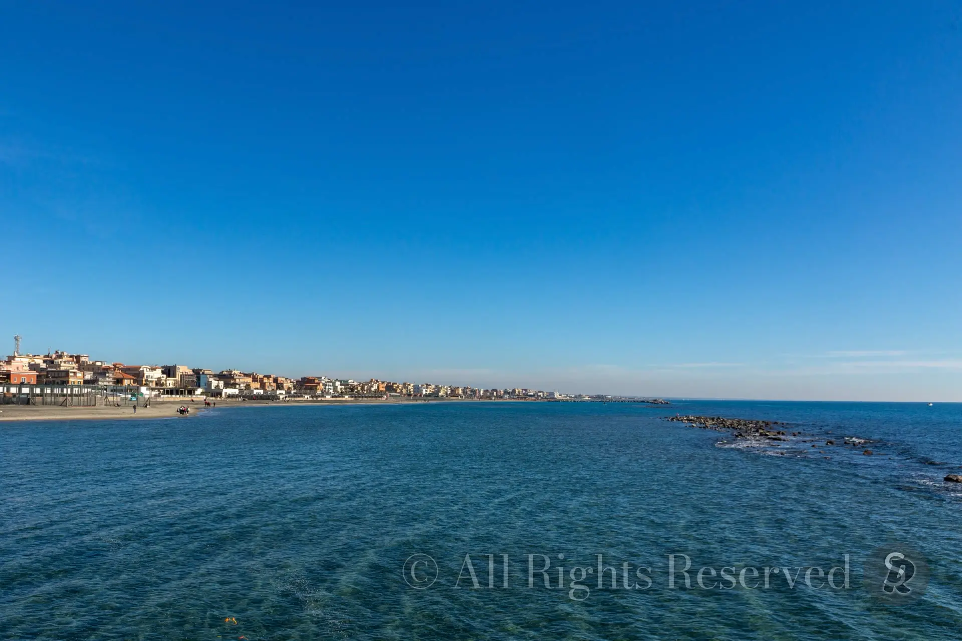 Rome, Italy. Litorale romano, Ostia