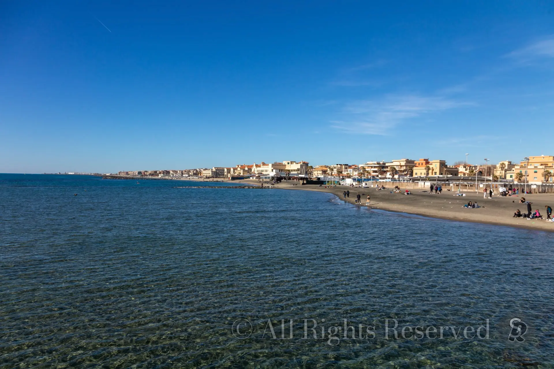 Rome, Italy. Litorale romano, Ostia