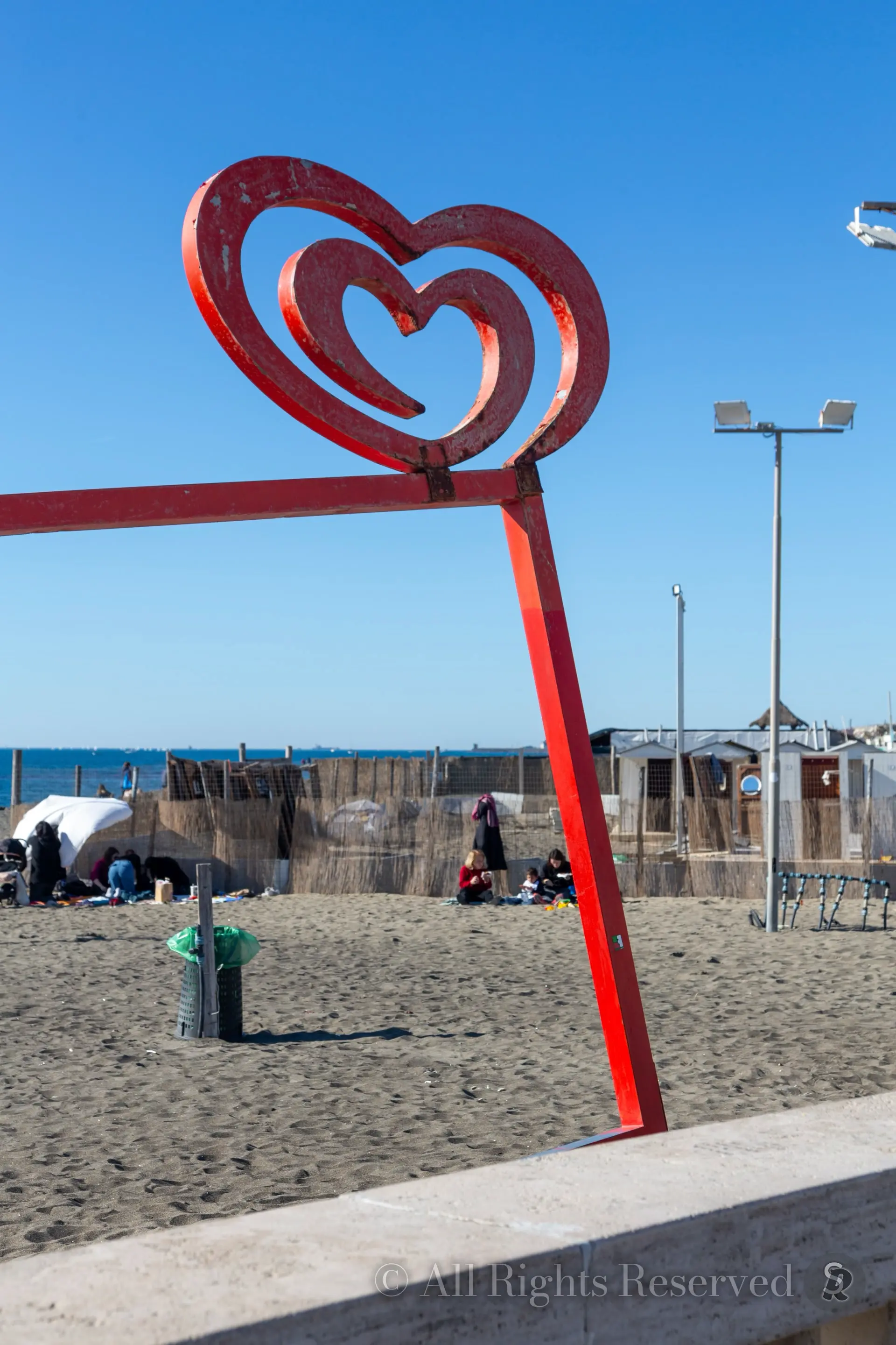 Rome, Italy. Litorale romano, Ostia