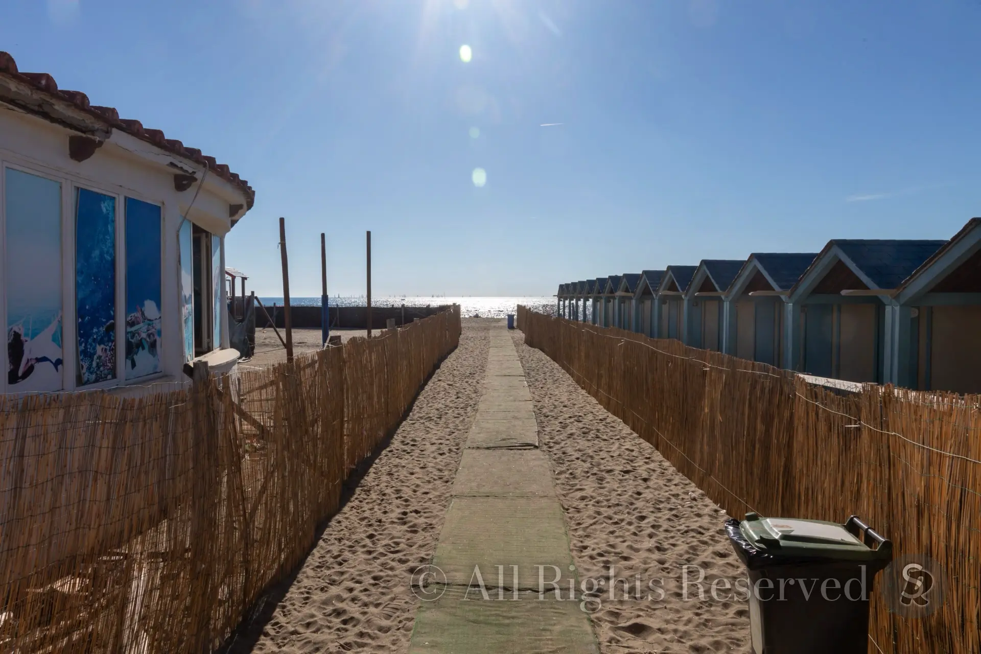 Rome, Italy. Litorale romano, Ostia