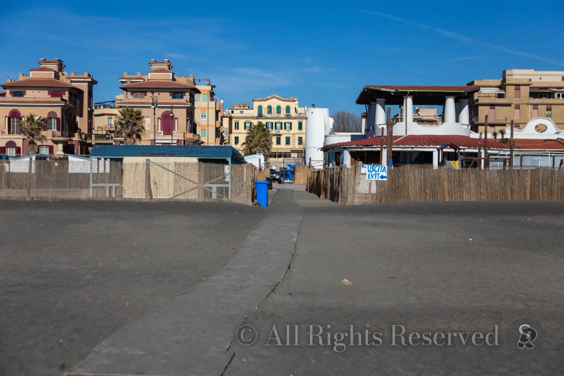 Rome, Italy. Litorale romano, Ostia